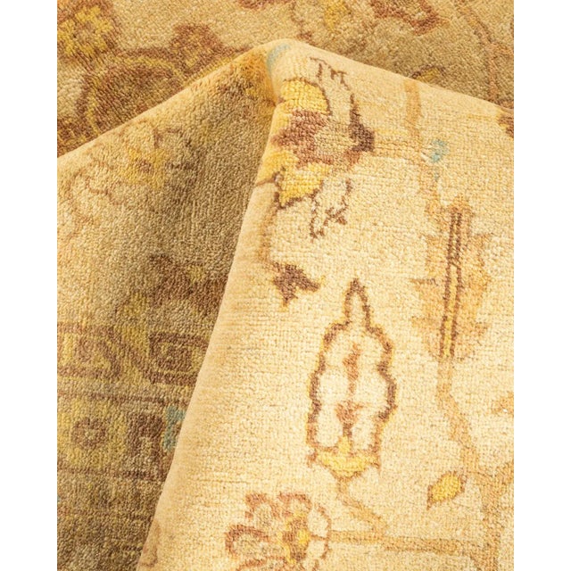 Textile Mogul, One-of-a-Kind Hand-Knotted Area Rug - Ivory, 6' 1" x 9' 3" For Sale - Image 7 of 8