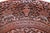Chinese Carved Cinnabar Red Lacquer Lotus Bat Fish Design 11 1/4" Charger Plate For Sale In Portland, OR - Image 6 of 14