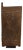 Ancient Hourglass Carved Motif African Door For Sale