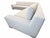 Rh Modena Track Arm Left-Arm Bench-Cushion L-Sectional – Perennials Performance Textured Linen Weave in Mist For Sale - Image 11 of 18