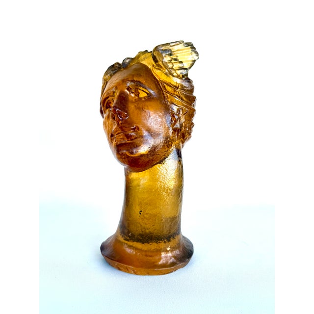 Dorothy Thorpe Vintage Large Dorthy Thorpe Resin Bust For Sale - Image 4 of 8