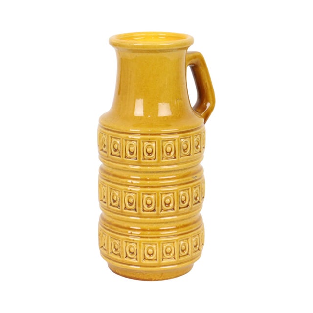 1960s Vintage Inka Vase from Scheurich Keramik, 1960s For Sale - Image 5 of 14