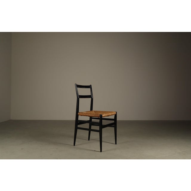 Leggera 646 Chairs by Gio Ponti for Cassina, 1950s, Set of 5 For Sale - Image 6 of 18