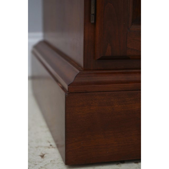 Stickley Solid Cherry Raised Panel Server Cabinet For Sale - Image 12 of 18
