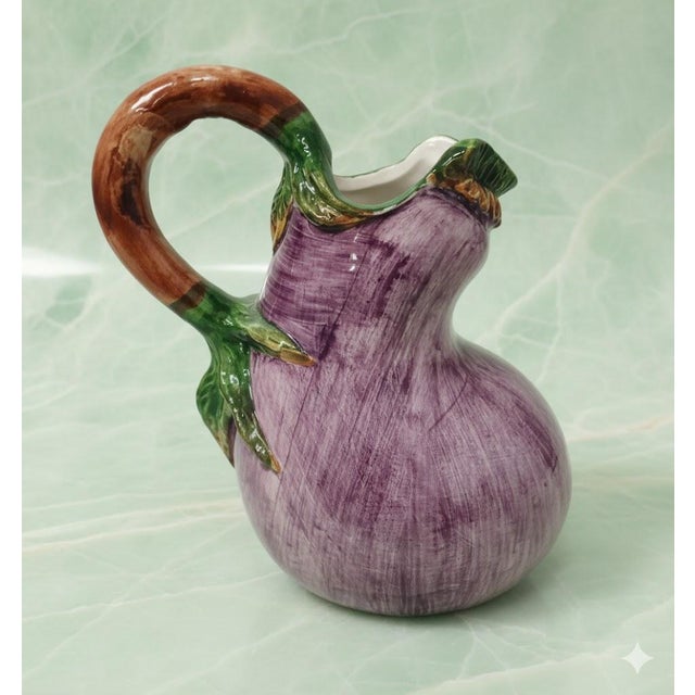 Hand-painted in Italy, from the city of Bassano del Grappa in northern Italy's Veneto region. This whimsical ceramic...