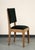 Set of Eight French Oak Dining Chairs in Forest Green Cotton Velvet, C. 1945 For Sale - Image 14 of 18