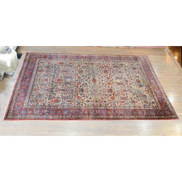 Early 20th Century Persian Kashan Rug For Sale - Image 12 of 13