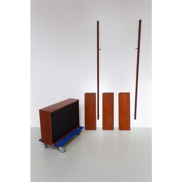 Danish Modern 1-Bay Modular Teak Wall Unit by Poul Cadovius for Cado, 1960s For Sale - Image 15 of 18