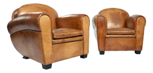 Set of Dutch Club Chairs by Bart Van Bekhoven, 1990s