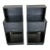 Mid Century Modern Cerused Ebonized Oak Nightstands, A Pair For Sale