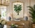 Vintage Palm Tree Illustration, Botanical Art Print Reproduction, 32" X 48" For Sale - Image 4 of 10