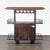 17 Stories Zamora Two Door Wine Bar Cart For Sale In San Francisco - Image 6 of 11