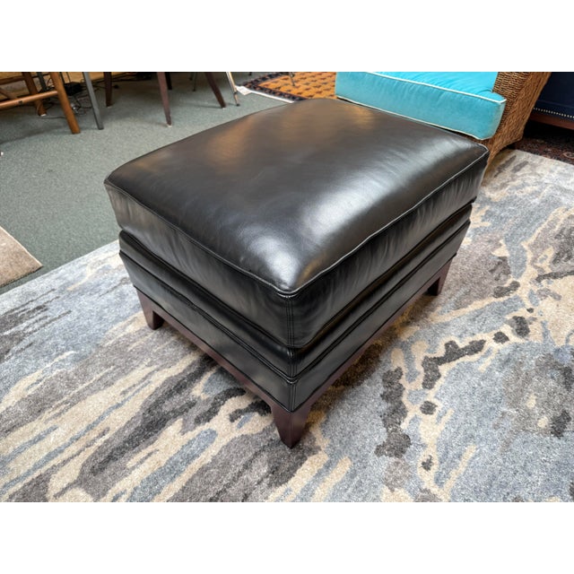 Stickley Keeler Ottoman For Sale - Image 10 of 12