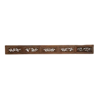 Sacred Foliage, Antique Asian Carving For Sale