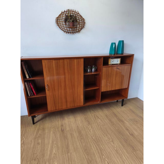 Modernist Wooden Sideboard, 1970s For Sale - Image 16 of 18