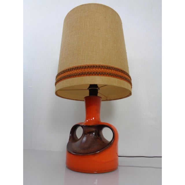 Ceramic Table Lamp from Goebel, Germany, 1970s For Sale - Image 4 of 12