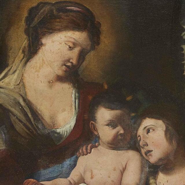 Madonna and Child with the Infant Saint John the Baptist, 1600, with a well-balanced and harmonious composition. At the...