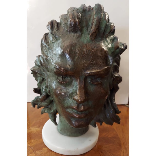 Elias Lifshitz is a 20th century artist who is famous for his bronzes. It is signed and titled on the neck and has a great...