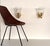Vintage Italian Brass and Murano Glass Wall Sconces, 1990s, Set of 2 For Sale - Image 6 of 17