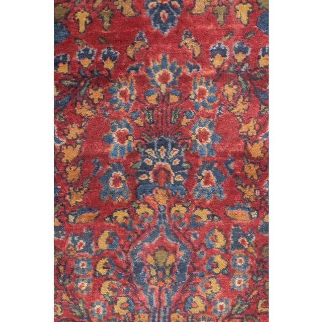 Persian Antique Persian Sarouk Rug 2'0" X 2'7'' For Sale - Image 3 of 6