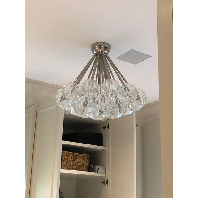 Restoration Hardware Boule De Cristal Flushmount 24 Polished