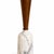This exceptional pair of Italian table lamps showcases a sophisticated synthesis of classic European materials and mid-...