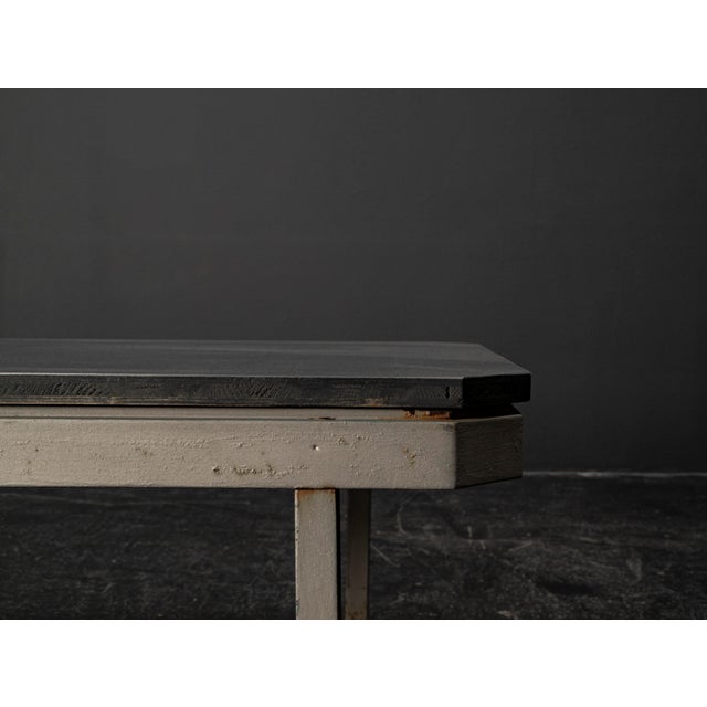 Architect's Coffee Table in Metal and Wood, 1920s For Sale - Image 16 of 18