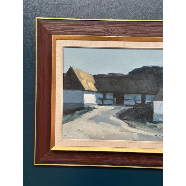 Bengt Hillgrund, Skånegård, 1960s, Oil on Canvas, Framed For Sale - Image 15 of 18