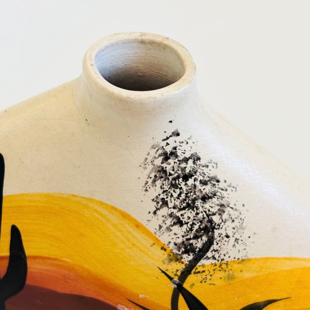 Mid 20th Century Vintage Southwestern Pottery Vase For Sale - Image 5 of 7