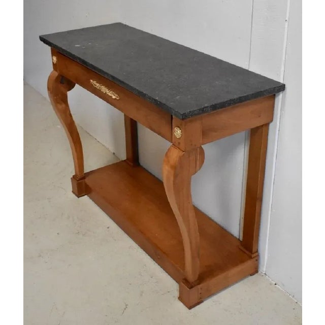 Restoration Period Birch Console Table, 1820s For Sale - Image 3 of 18