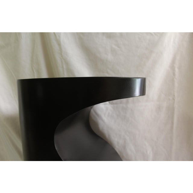 2000 - 2009 Mid Century/Modern side Table Custom made all steel For Sale - Image 5 of 18