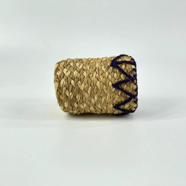 African Early 20th Century Sisal Handwoven Vase Eswatini MATTER COLLECTION For Sale - Image 3 of 6