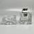 Italian Crystal Glass Smoking Set by Antonio Imperatore, 1970s, Set of 2, in Flawless conditions. Designed 1970 to 1979 I...
