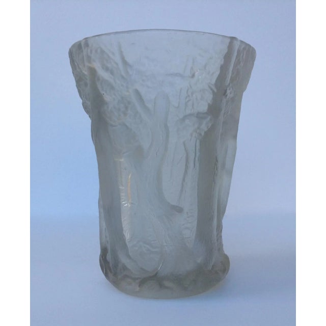 A Superb, Vintage; c1910-1930s, Joseph Inwald, Barolac, Czechoslovakian, Art Deco era large, monumental and heavy crystal...