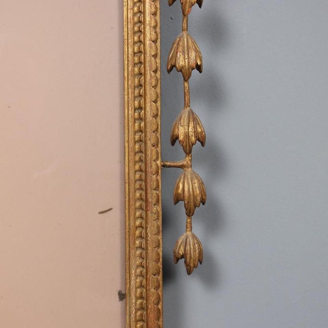 Wood Mirror in Carved and Gilded Wood Frame For Sale - Image 7 of 12