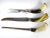Vintage Fuller Bros Ltd. Natural Cow Horn Handle Cutlery, 3 Pieces For Sale - Image 13 of 13
