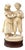 Eugenio Battiglia, Sculpture Childrens Couple, 1890s, Alabaster For Sale