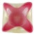 Murano Vintage Seguso Gold Flecks White Deep Pink Italian Art Glass Folded Over Rim Bowl Dish For Sale