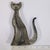 Abraham Palatnik Set of 2 Cats 1960s Lucite Art Clear/Black Made in Brazil For Sale - Image 12 of 12