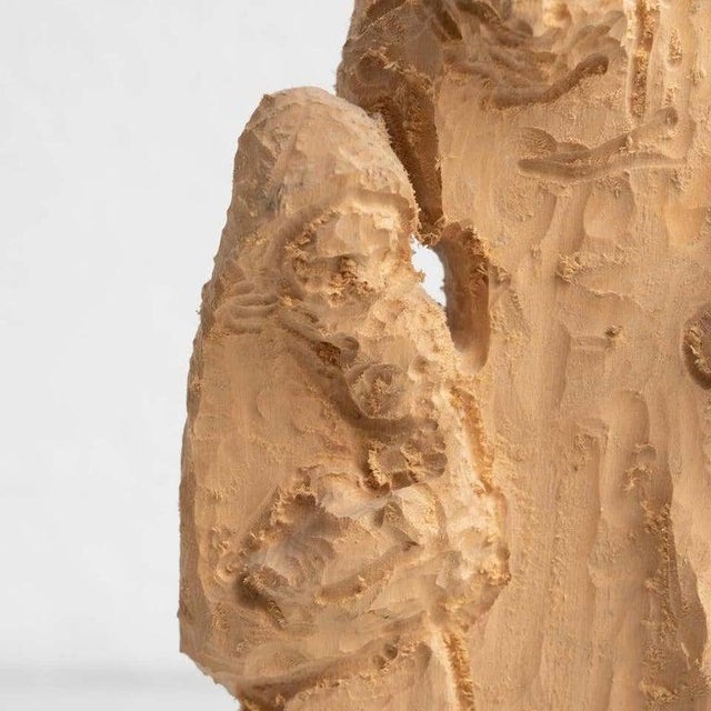 20th Century Traditional Preliminary Sketch Wooden Sculpture For Sale - Image 8 of 12