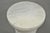 Late 20th Century Vintage Italian Classical White Marble Column Form Round 32" Pedestal Bust Stand For Sale - Image 5 of 14