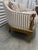 Mid 20th Century Traditional Upholstered Settee Loveseat For Sale - Image 11 of 12