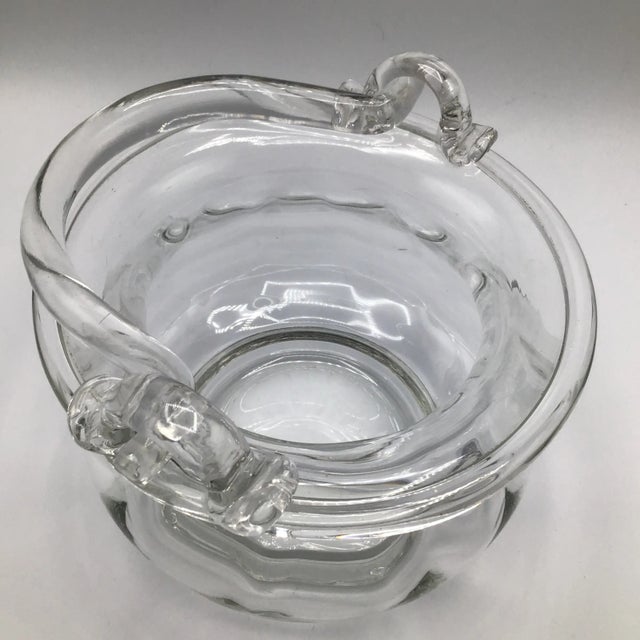 Venetian Glass Basket Bowl For Sale - Image 11 of 13