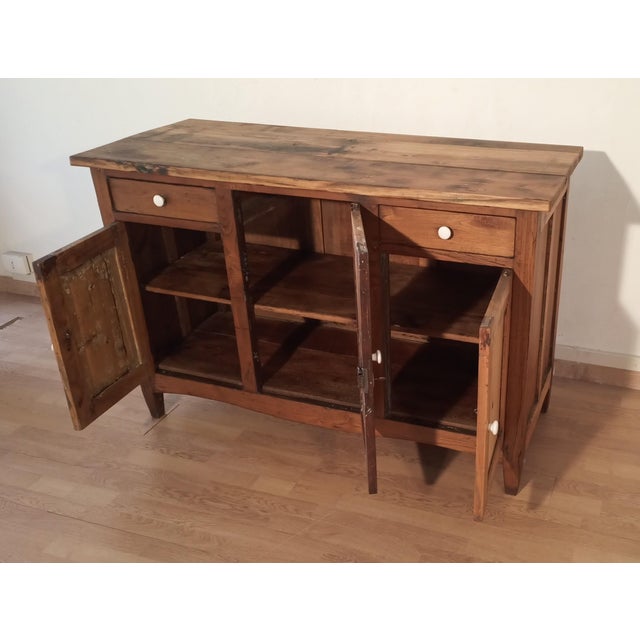 Vintage Italian Pine Sideboard, 1930s For Sale - Image 12 of 18