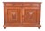 Antique European Oak Sideboard with Padded Doors For Sale - Image 13 of 13