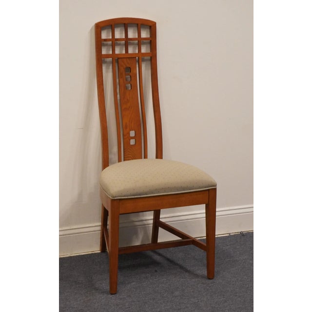 Century Furniture Century Lt Designs Contemporary Modern Asian Inspired Dining Side Chair 141-511 For Sale - Image 4 of 11