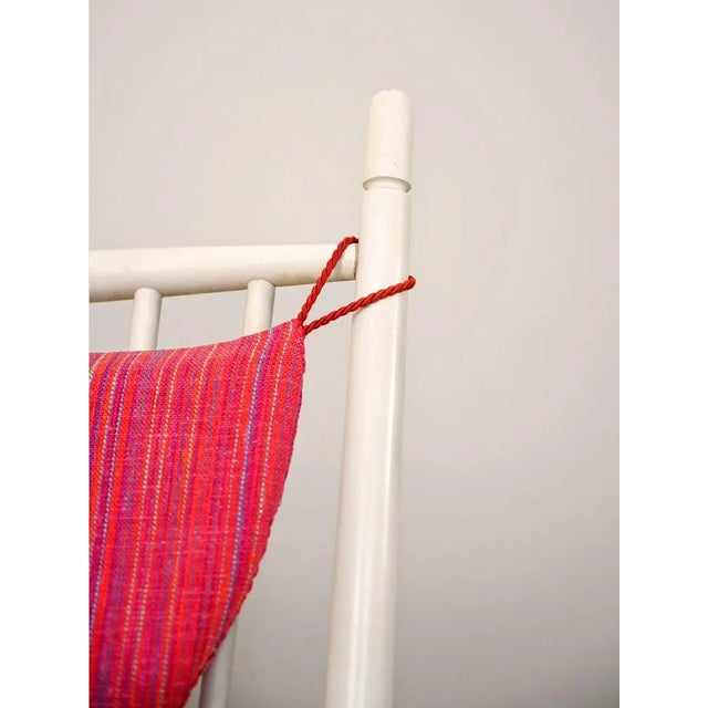 Red Scandinavian Rocking Chair from Gemla Möbler, 1960s For Sale - Image 8 of 11