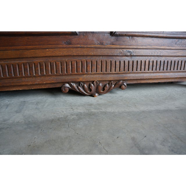 Antique French Oak Architectural Salvage Wall Decor For Sale - Image 4 of 6