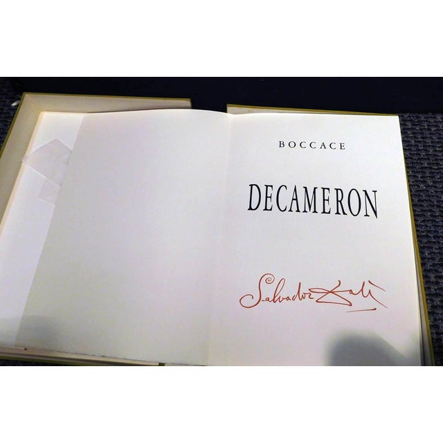 Salvador Dalí Le Décameron (Decameron) 1972 the Complete Set of 10 Etchings For Sale - Image 16 of 18