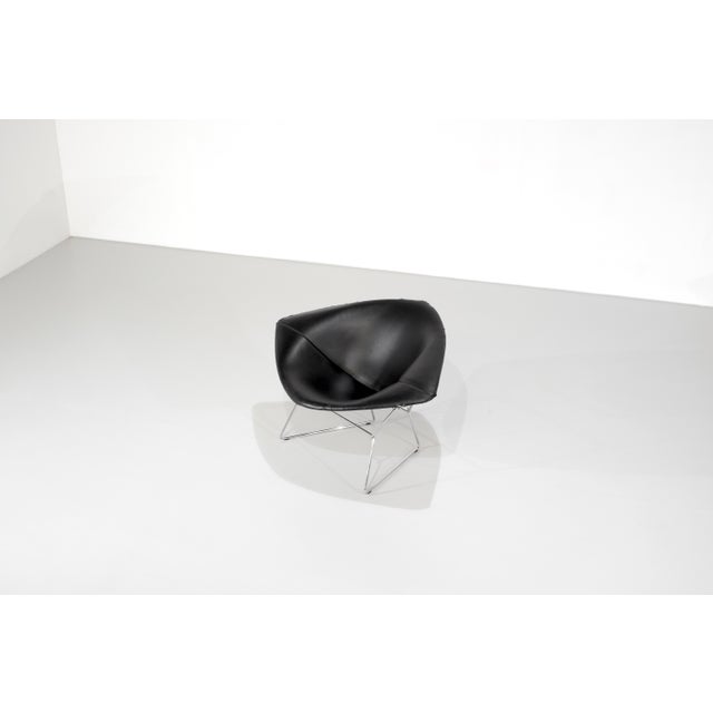 Metal Large Diamond Chair by Harry Bertoia for Knoll, USA, 1952 For Sale - Image 7 of 18